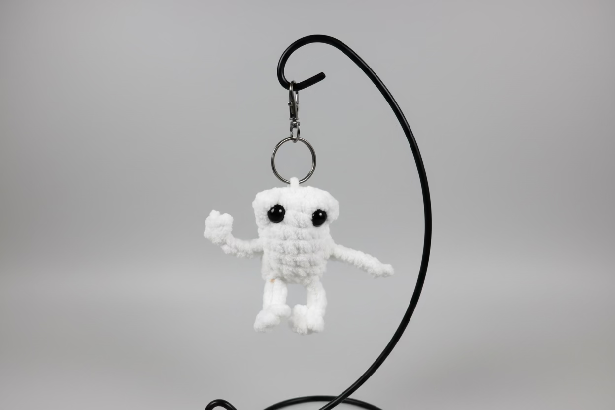 Crochet Keychain Backpack Buddies