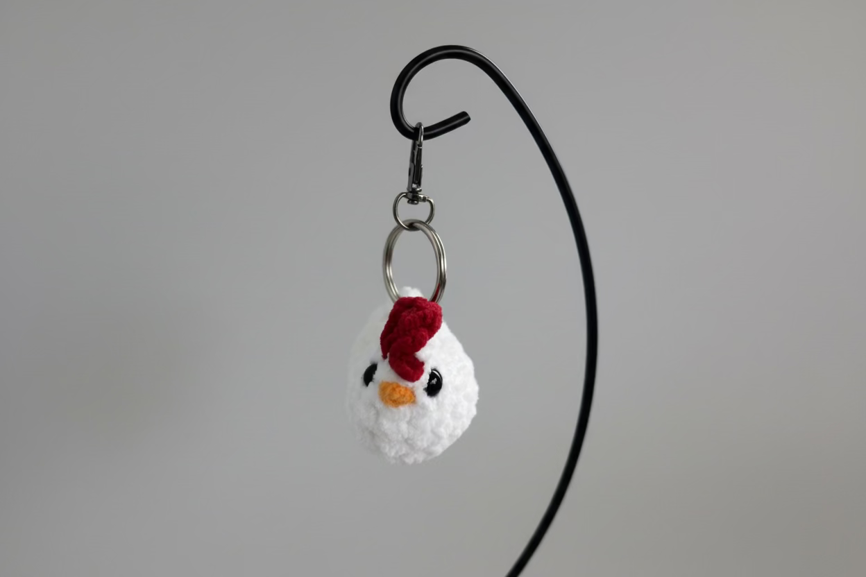 Crochet Keychain Backpack Buddies
