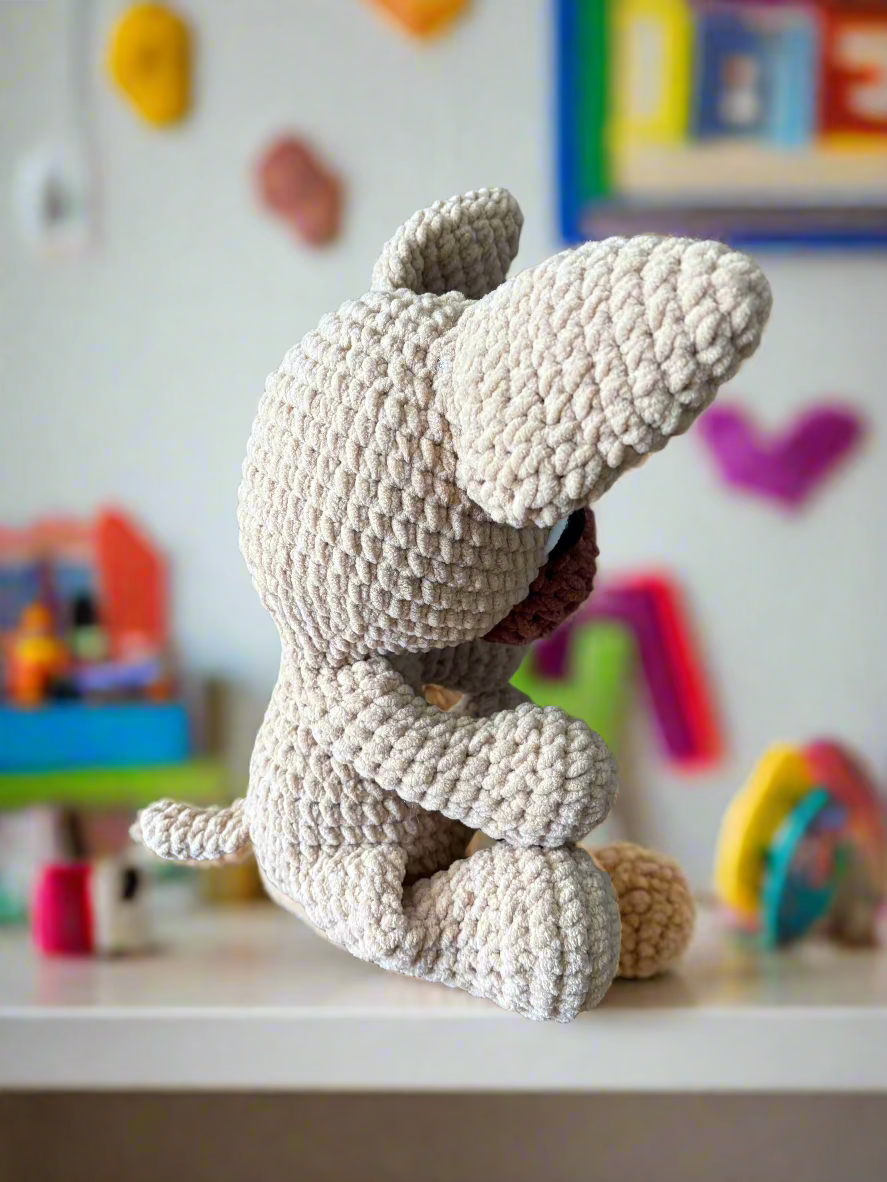Crochet French Bulldog Puppy Plushie