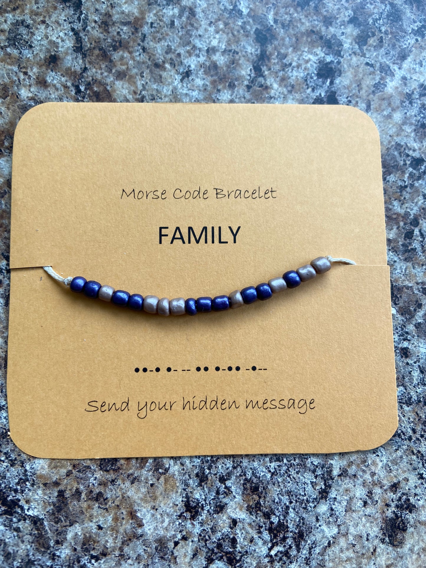 Hidden Message Bracelets (Morse Code)