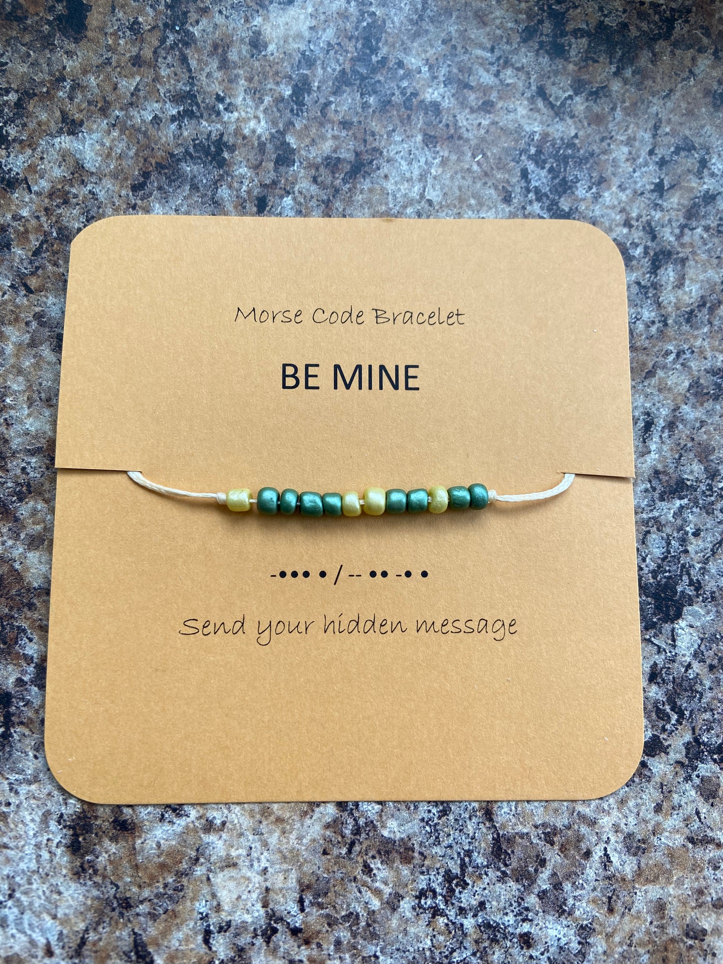 Hidden Message Bracelets (Morse Code)