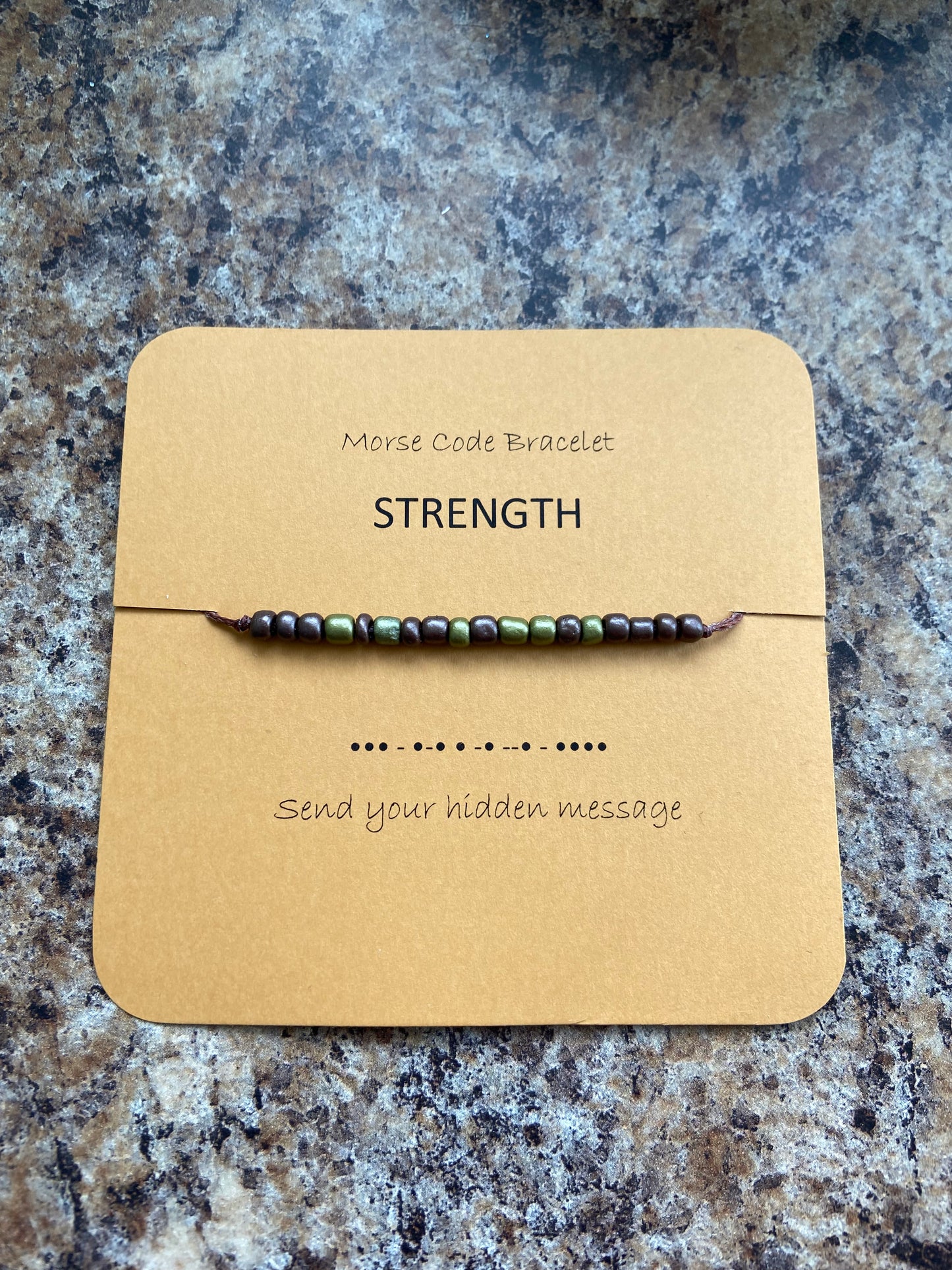 Hidden Message Bracelets (Morse Code)
