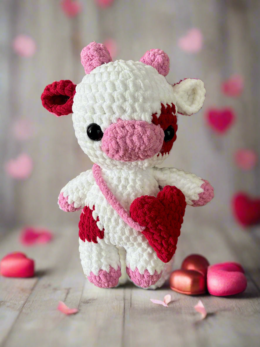 Crochet Colored Cows